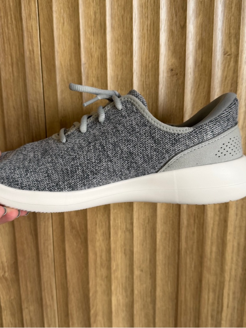 KIZIK Madrid Eco Knit Slip On Shoe Sneakers Heathered Gray - Picture 7 of 9